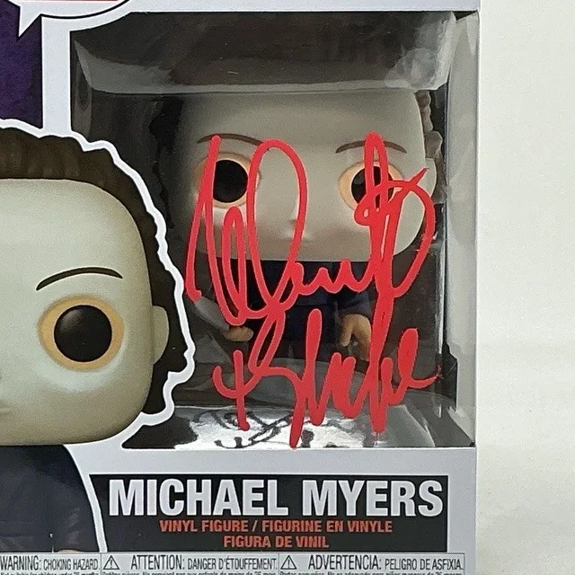 Nick Castle — Nick Castle Autographed Michael Myers Halloween Funko Pop #1156 OCCM, изображение 2