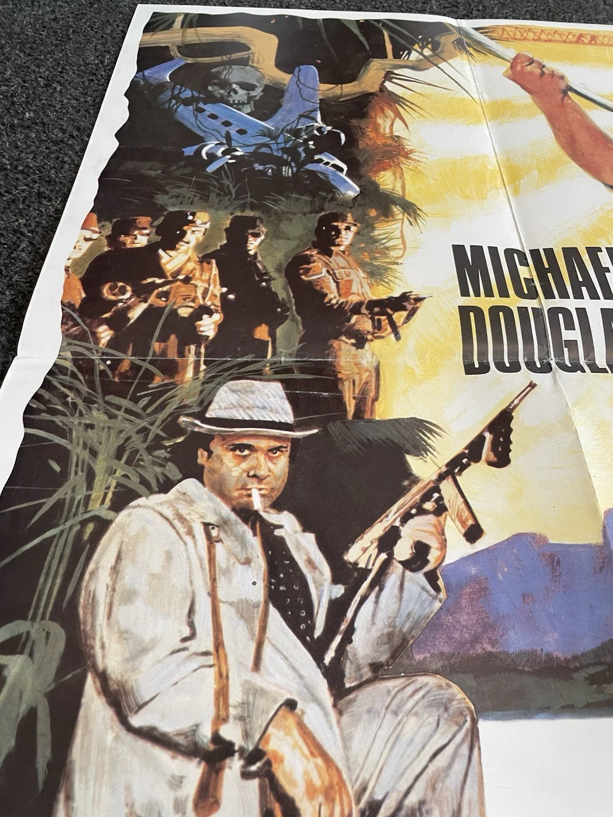 Romancing The Stone - original UK Quad Poster 40 x 30 ., image 2