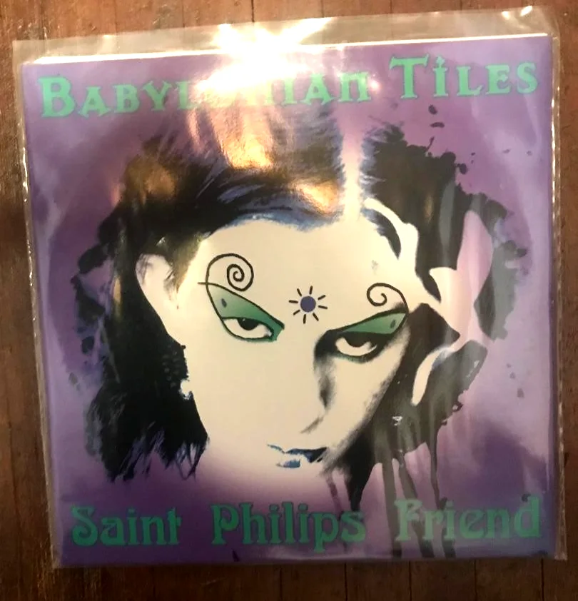 Babylonian Tiles, Gothic, EVA O, Bryna Golden, Vinyl Record, Ticket Signed, изображение 3