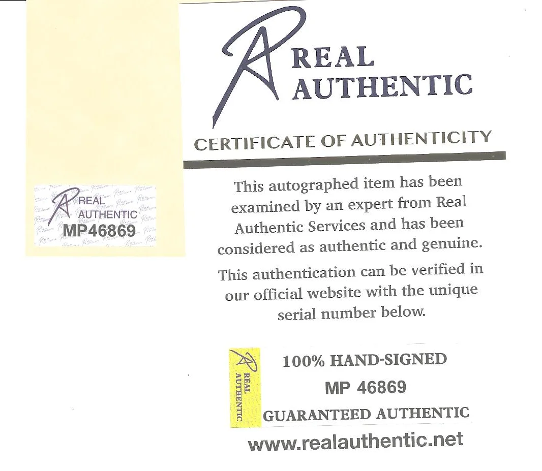 Jason Isaacs, David Thewlis — 2 autographed HOGWARTS TRAIN TICKETS ... Jason Isaacs & David Thewlis COAs, изображение 2