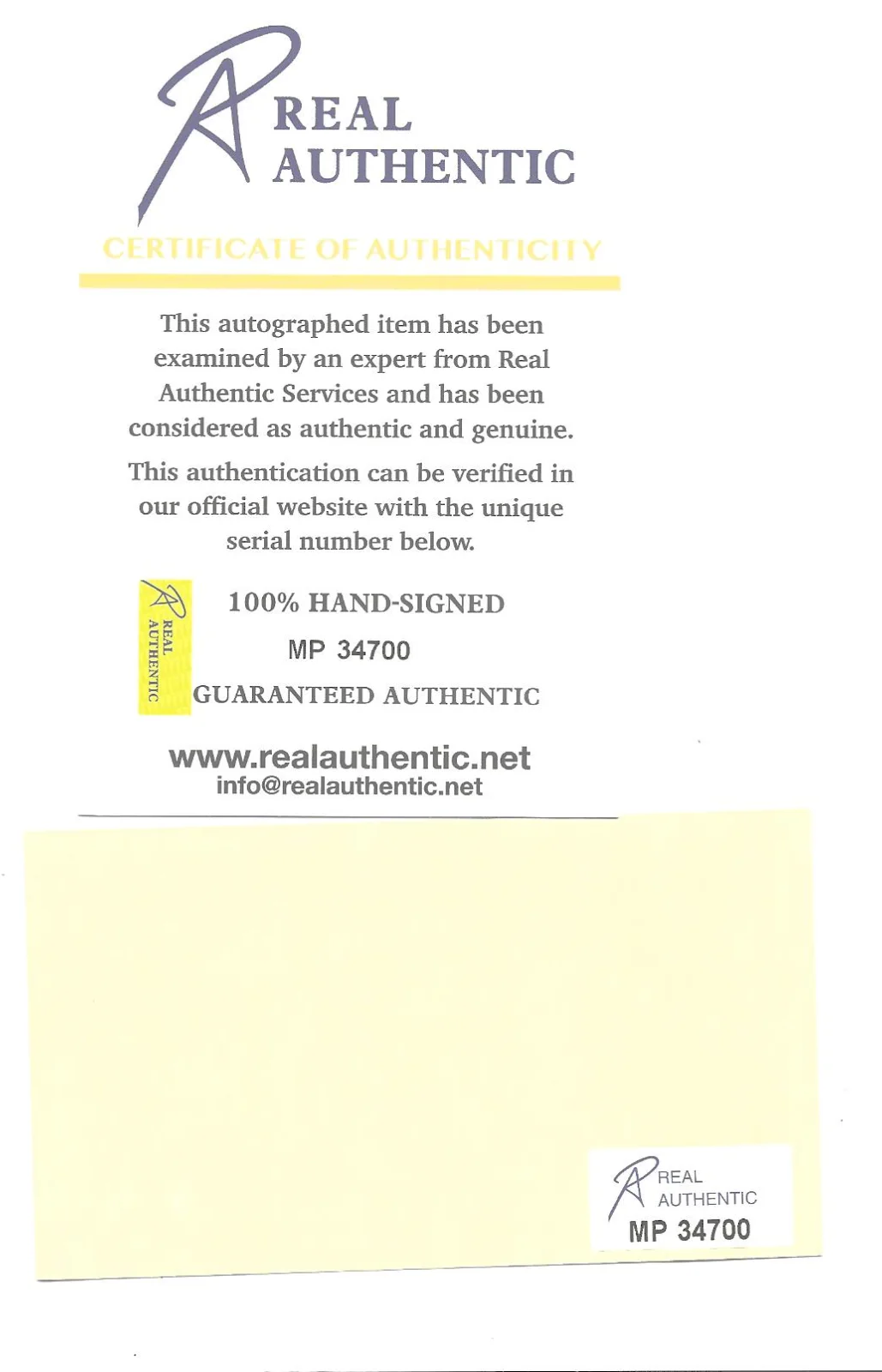 Jason Isaacs, David Thewlis — 2 autographed HOGWARTS TRAIN TICKETS ... Jason Isaacs & David Thewlis COAs, изображение 3