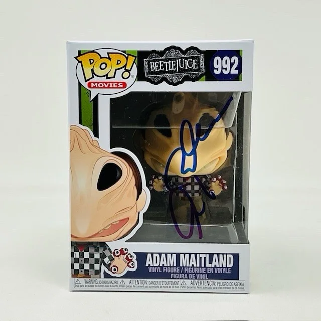 Alec Baldwin — Alec Baldwin Autographed Adam Maitland Beetle Juice Funko Pop Movies #992 BAS