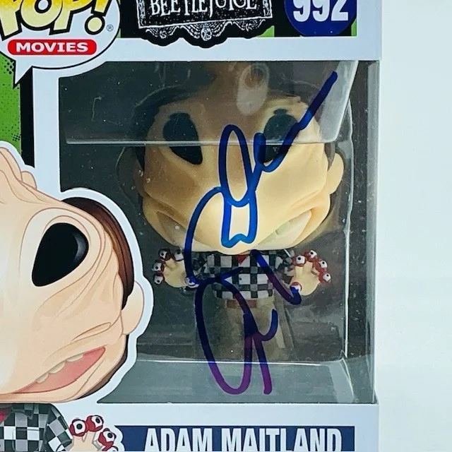Alec Baldwin — Alec Baldwin Autographed Adam Maitland Beetle Juice Funko Pop Movies #992 BAS, изображение 2