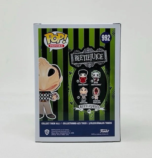 Alec Baldwin — Alec Baldwin Autographed Adam Maitland Beetle Juice Funko Pop Movies #992 BAS, изображение 4