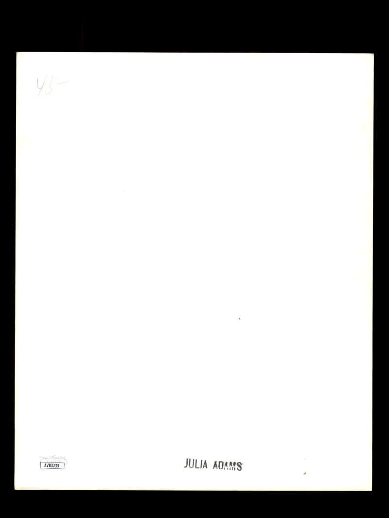 Julia Adams — Julia Adams JSA Coa Signed 8x10 Photograph Autograph, image 2