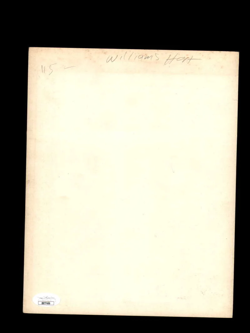 William S Hart — William S Hart JSA Coa Signed 8x10 Photograph Autograph, image 2