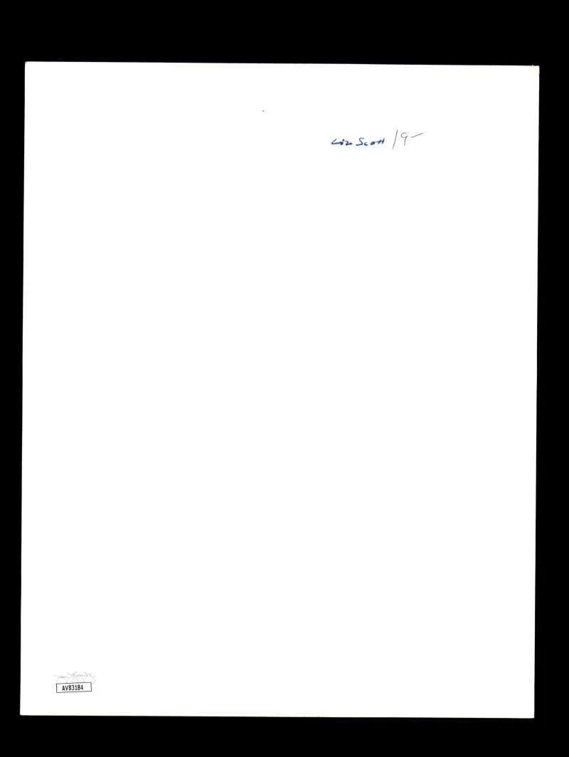 Lizabeth Scott — Lizabeth Scott JSA Coa Signed 8x10 Photograph Autograph, image 2