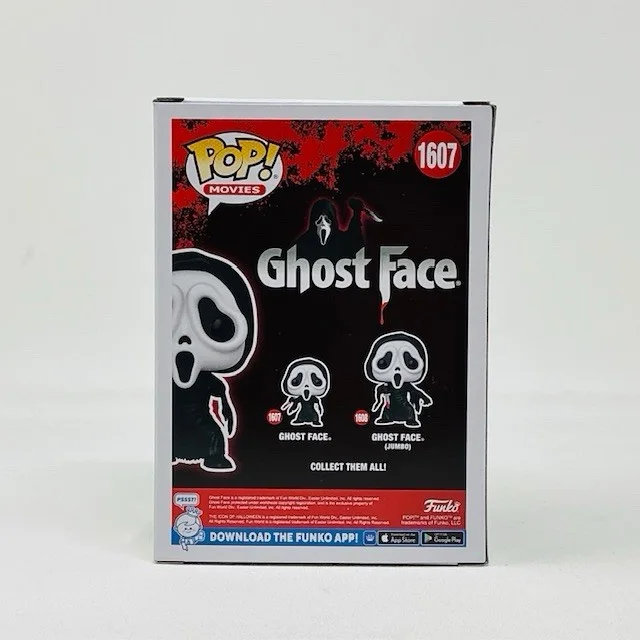 Chris Durand Autographed Scream Ghost Face Funko Pop Movies #1607 OCCM, изображение 4