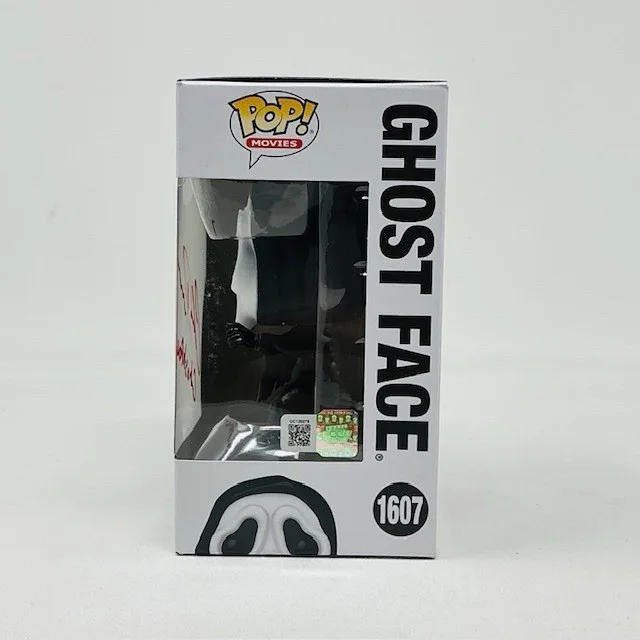 Chris Durand Autographed Scream Ghost Face Funko Pop Movies #1607 OCCM, изображение 5