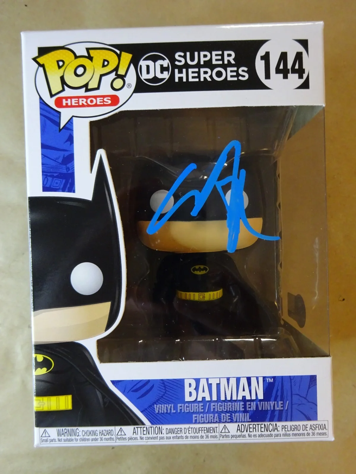 Will Arnett — Signed Will Arnett Autographed Batman Funko Pop DC 144 Beckett BAS COA