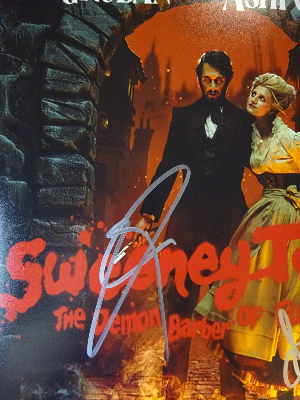 Josh Groban, Annaleigh Ashford — Sweeney Todd 11"x17" Photo Signed By Josh Groban & Annaleigh Ashford BAS COA, изображение 5