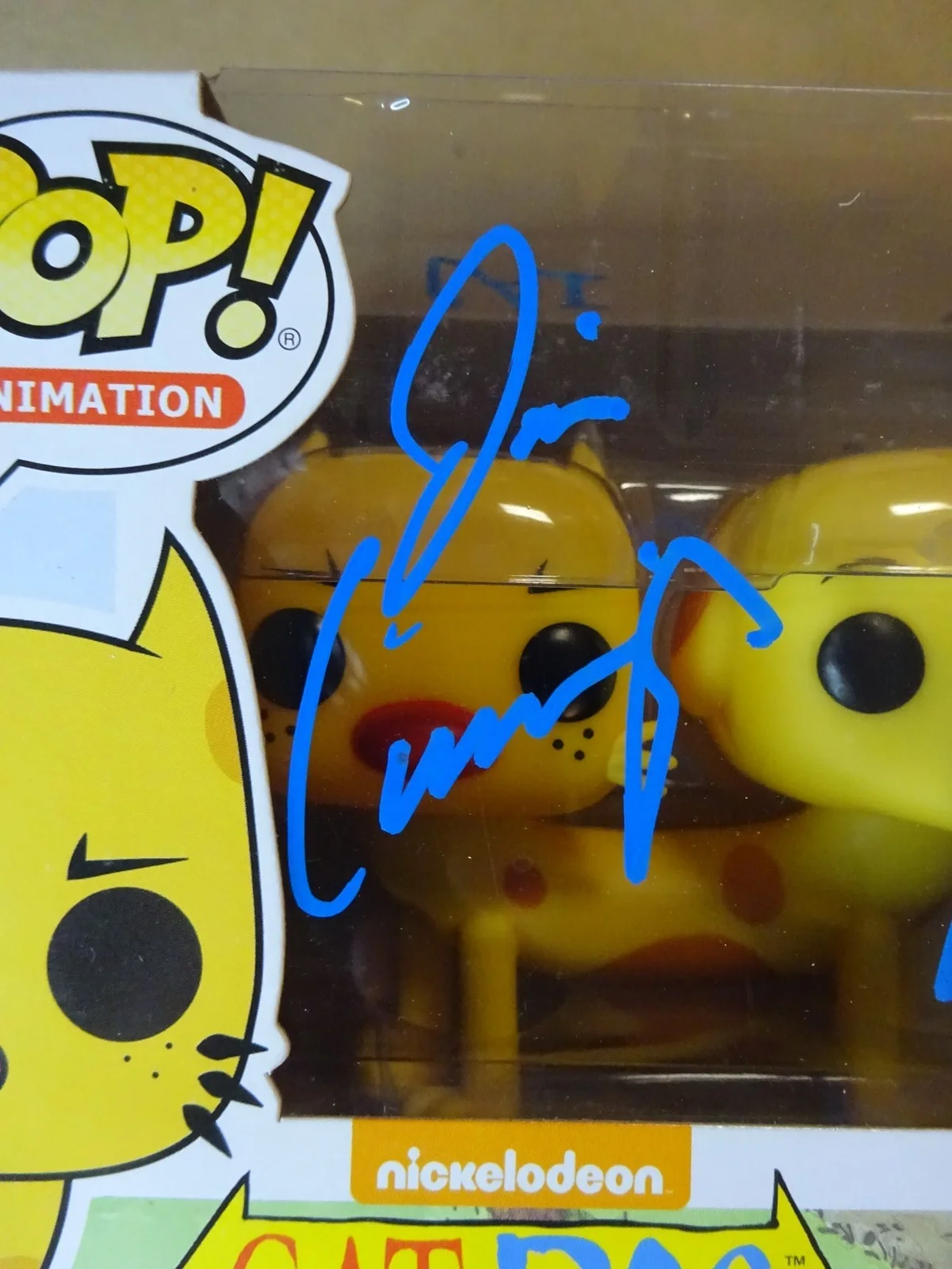 Tom Kenny, Jim Cummings — Signed Tom Kenny & Jim Cummings Autographed CatDog Funko Pop SWAU JSA COA, изображение 4