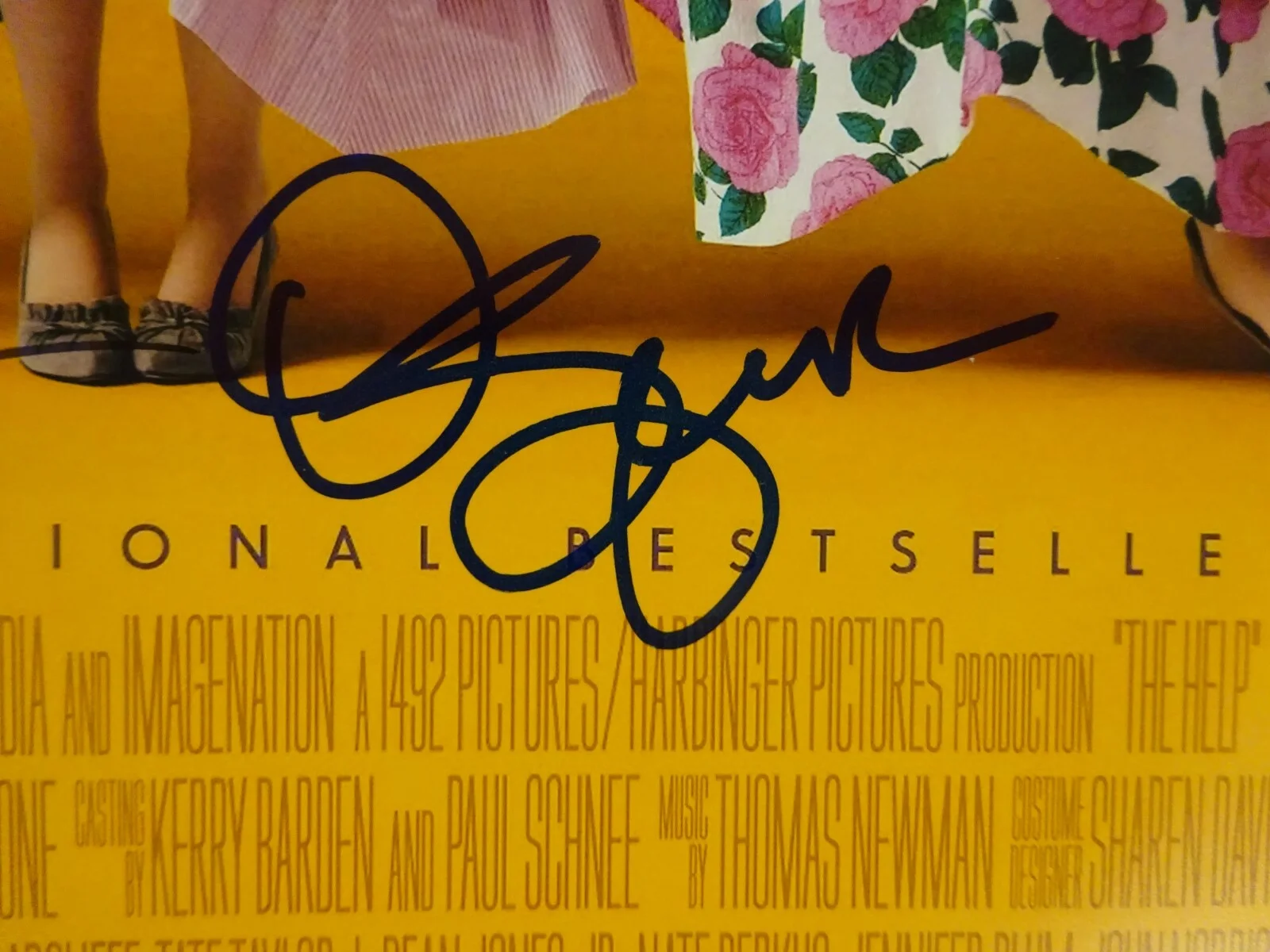 Emma Stone, Viola Davis, Bryce Dallas Howard — Signed The Help Autographed 12x18 Photo - 5 Members - Stone ++ Beckett LOA COA, изображение 5