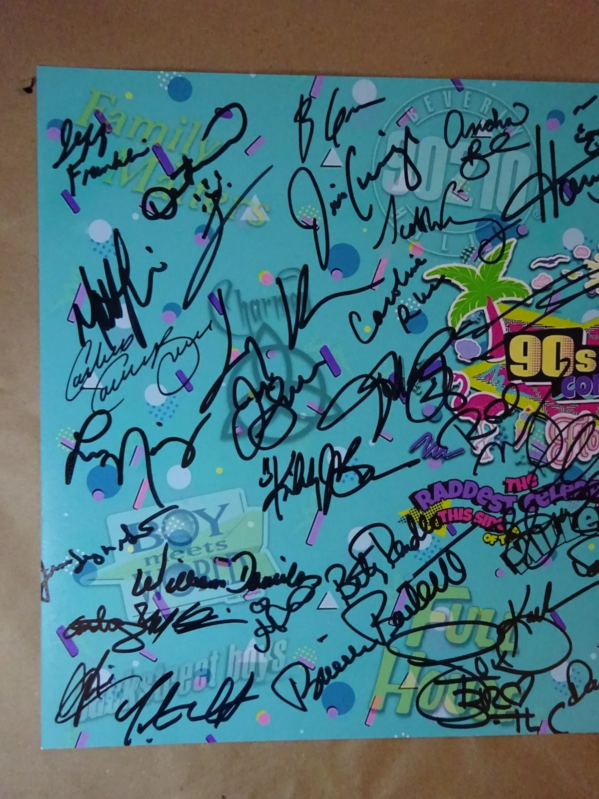 90s Con 11"x17" Tampa Bay, Florida 2023 Photo Poster - Signed By Celebrities, изображение 3