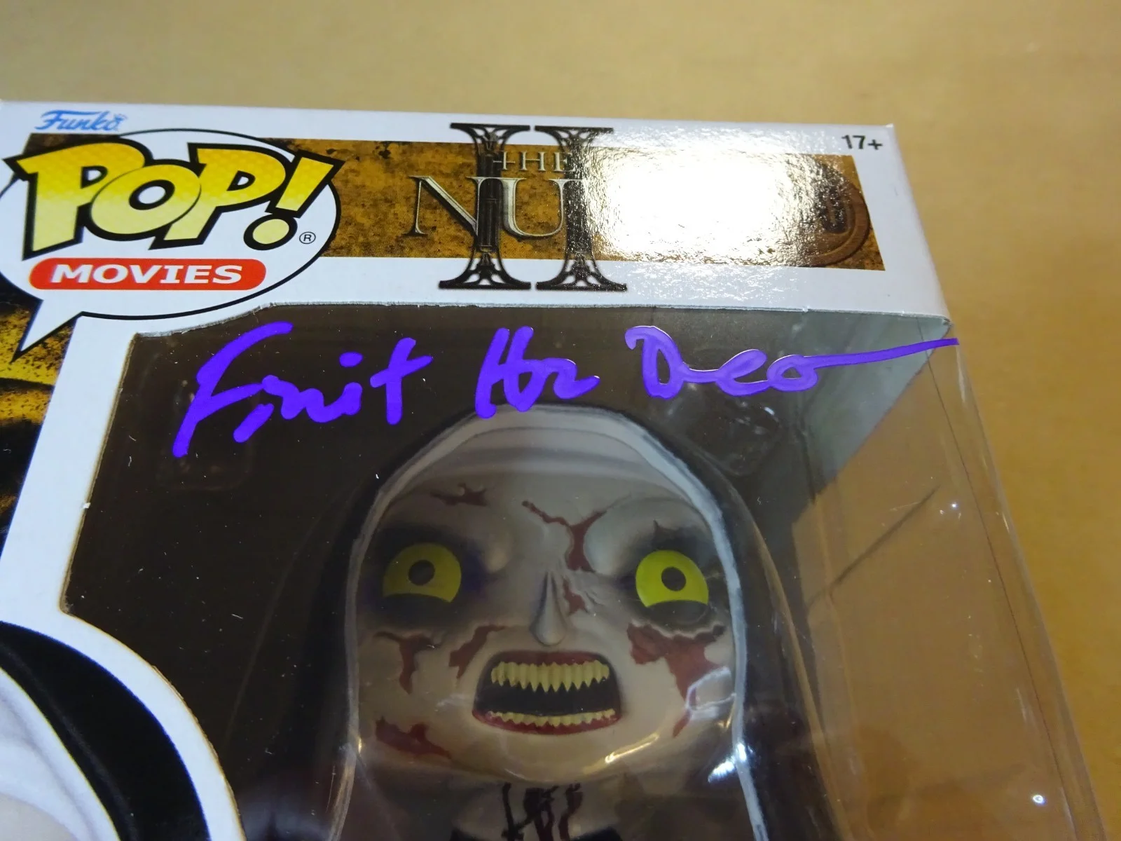 Bonnie Aarons — Signed Bonnie Aarons Autographed The Nun Funko Pop OCCM COA, изображение 5