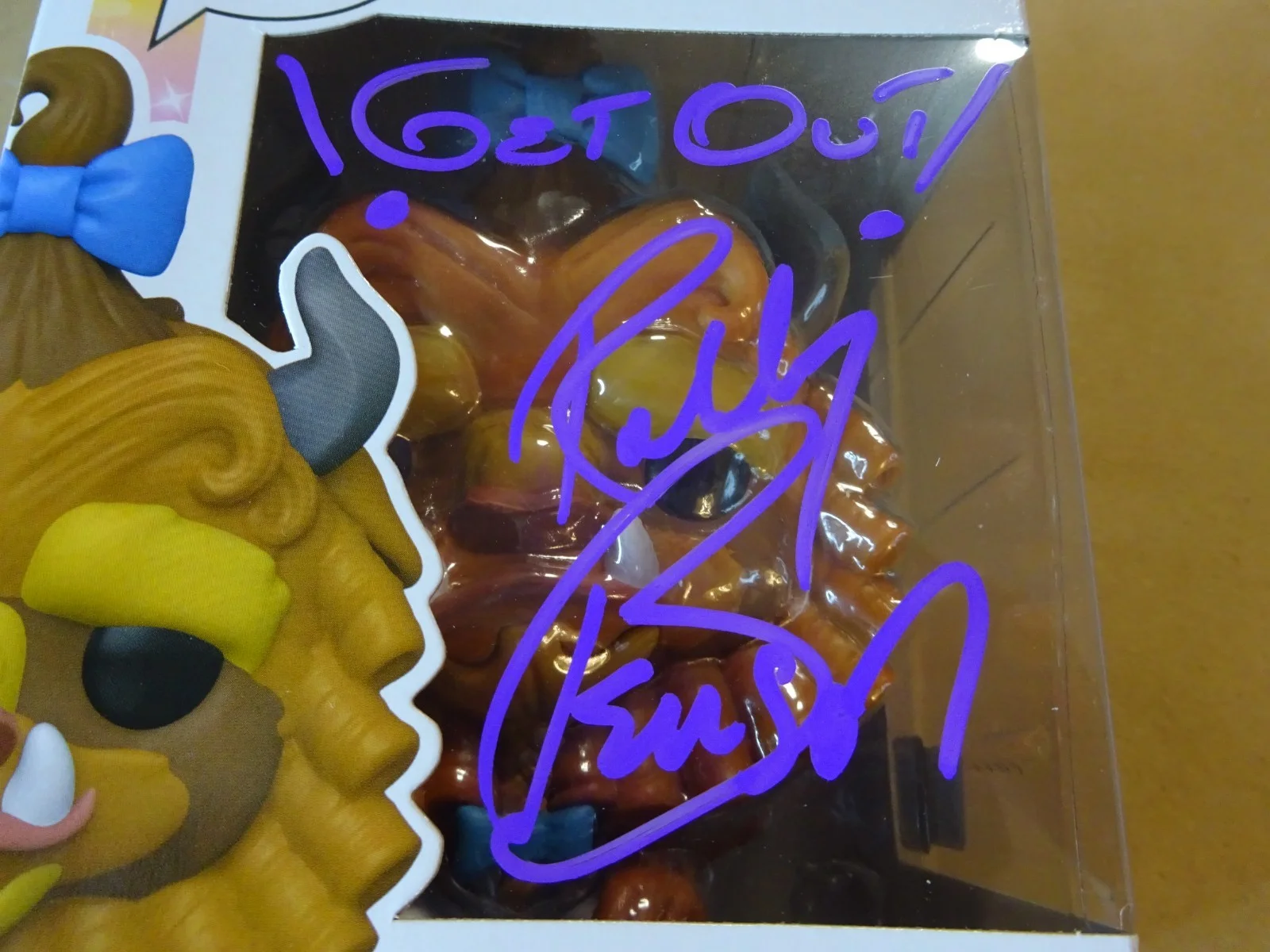 Robby Benson — Signed Robby Benson Autographed Beast Beauty And The Beast Funko Pop OCCM COA, image 4