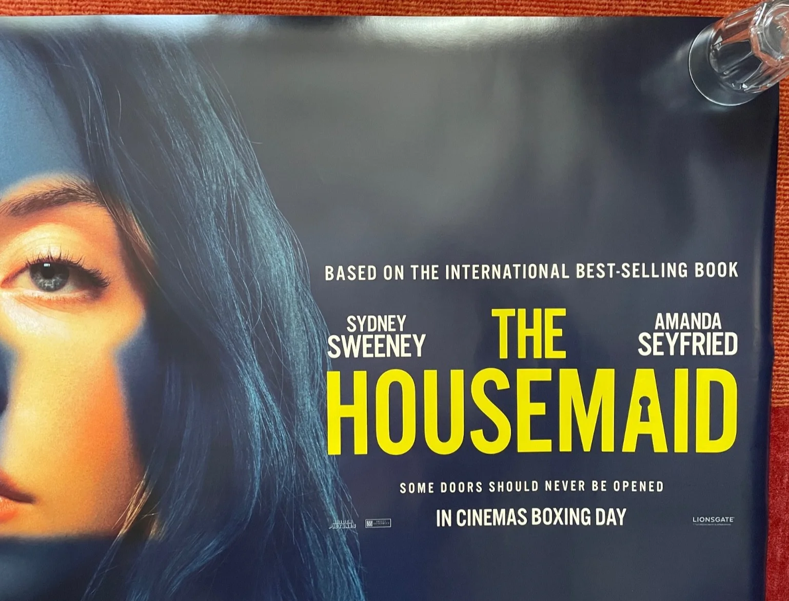THE HOUSEMAID (2025) Original UK Quad Movie Poster Sydney Sweeney, изображение 3