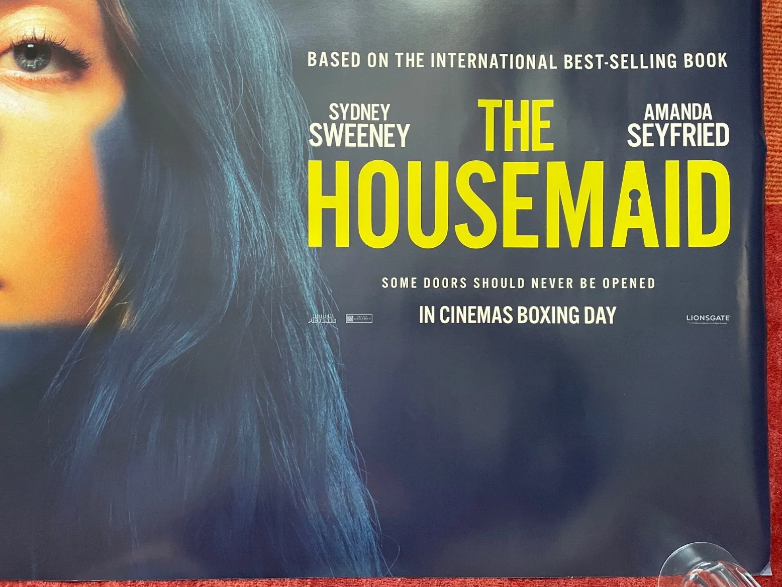 THE HOUSEMAID (2025) Original UK Quad Movie Poster Sydney Sweeney, изображение 5