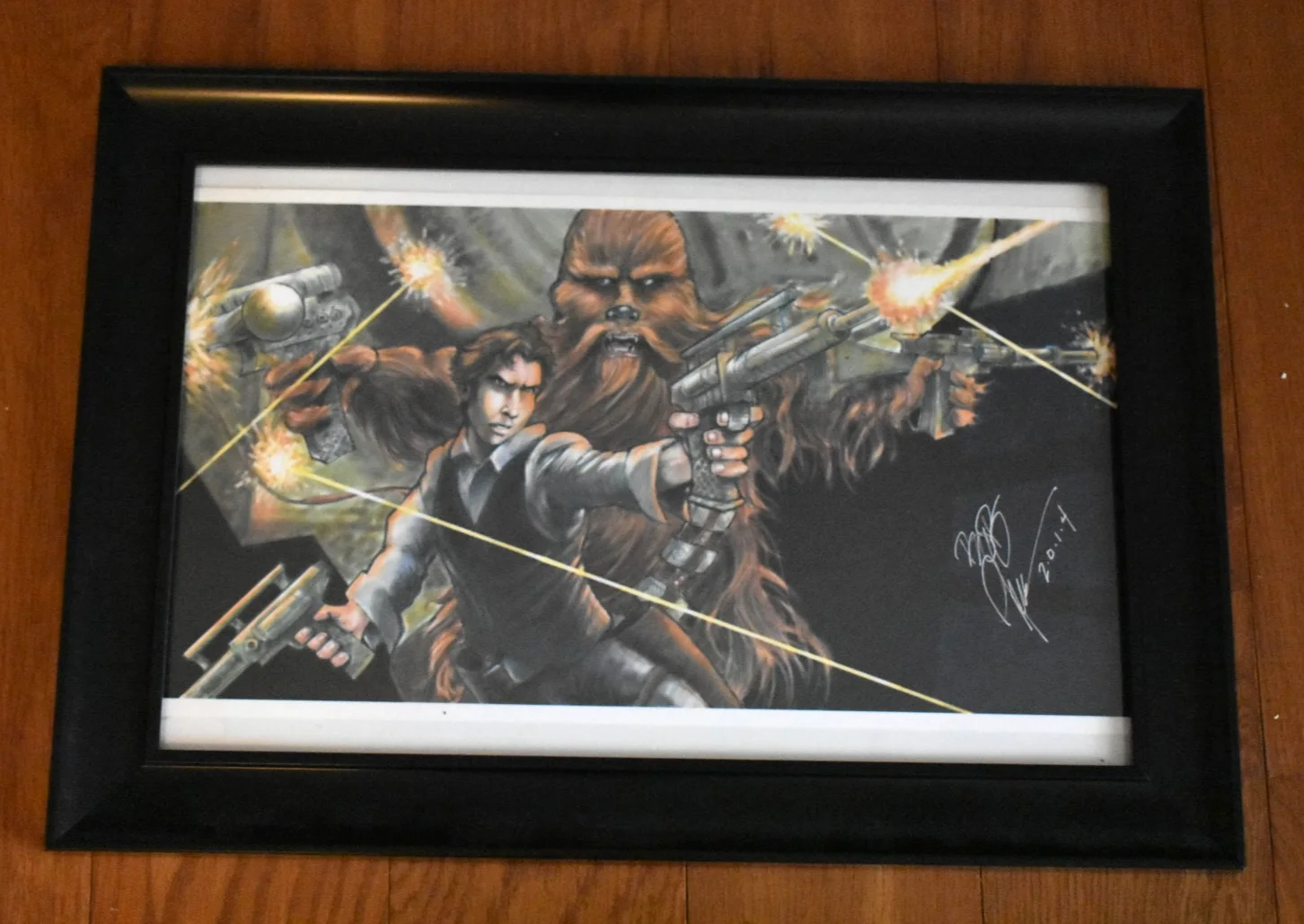 Bob Petrecca — Bob Petrecca Signed STAR WARS Artwork, image 2