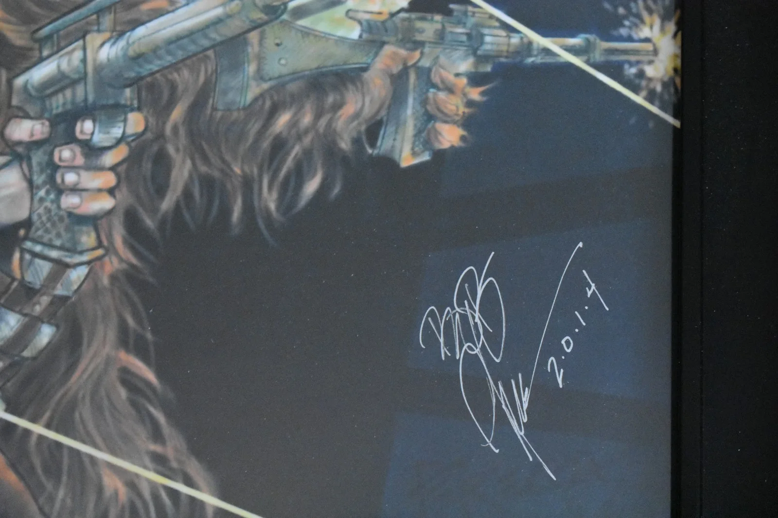 Bob Petrecca — Bob Petrecca Signed STAR WARS Artwork, image 4