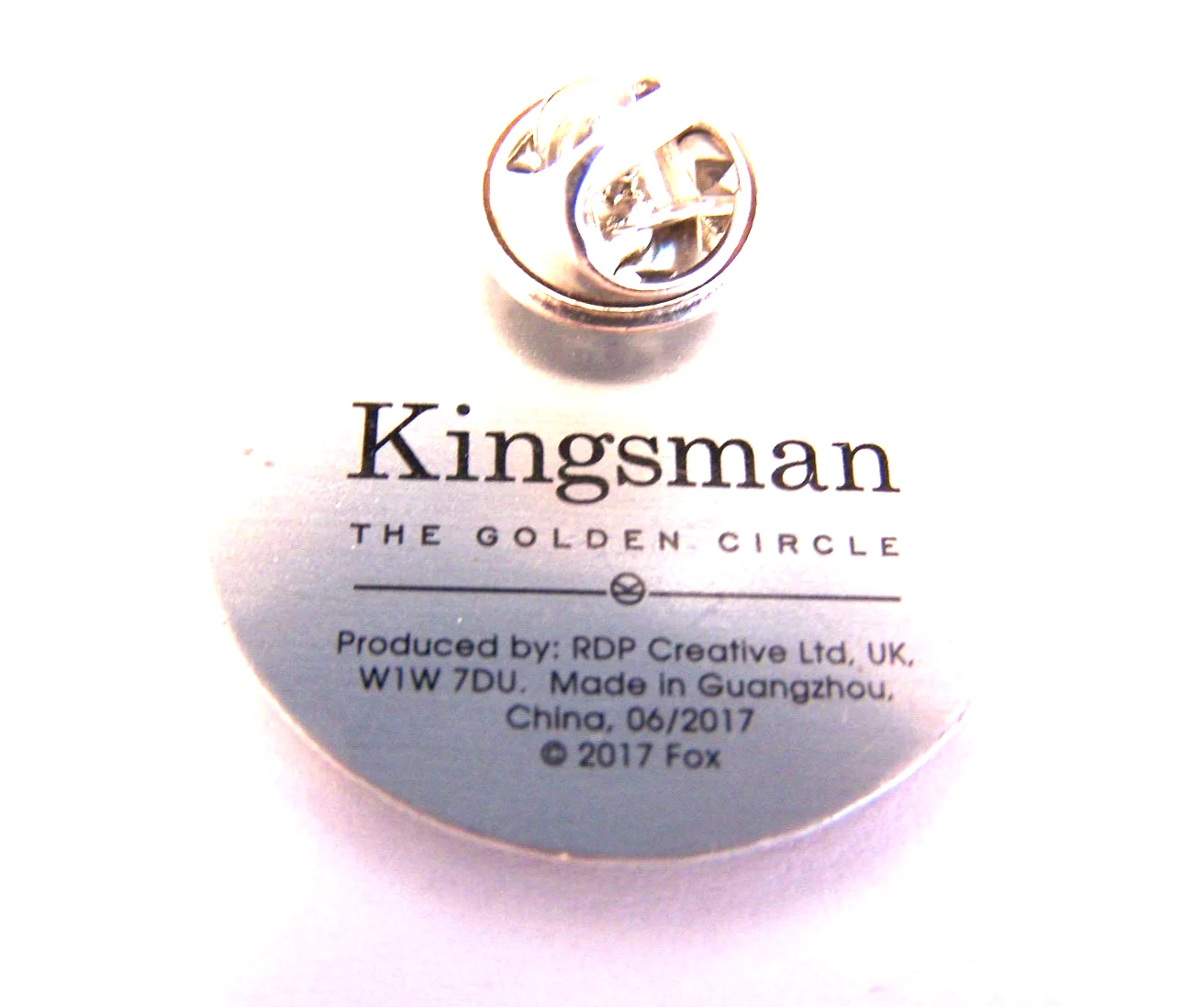 A Kingsman (The Golden Circle) Metal Pin Badge, изображение 2