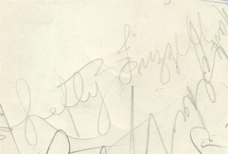 Lefty Frizzell Signed Photo with Signatures of Blue Bonnet Playboys, изображение 3