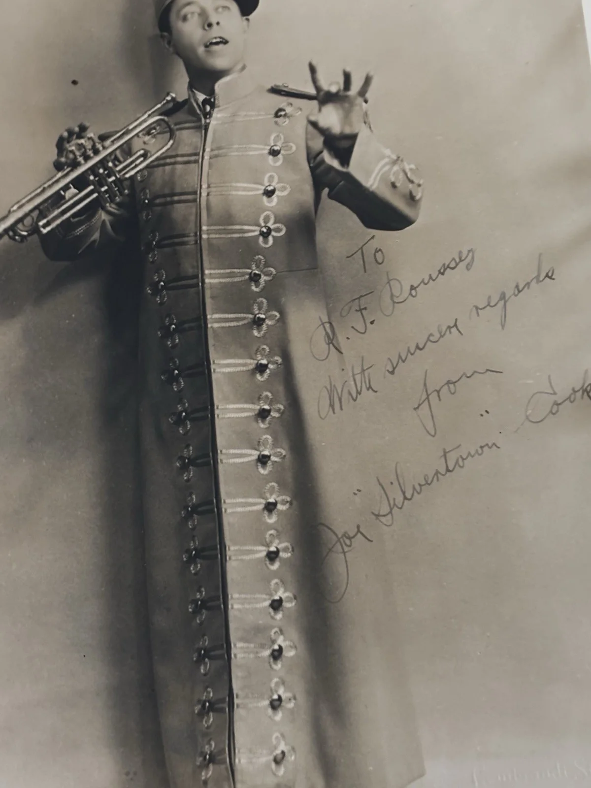 Joe Cook — Large (11x14) Photo Of Entertainer Joe Cook, изображение 2