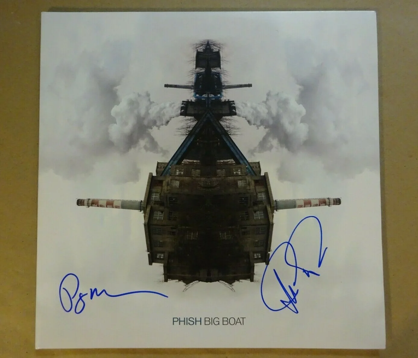 Signed TREY ANASTASIO PAGE MCCONNELL Autographed PHISH BIG BOAT ALBUM BAS COA, image 3