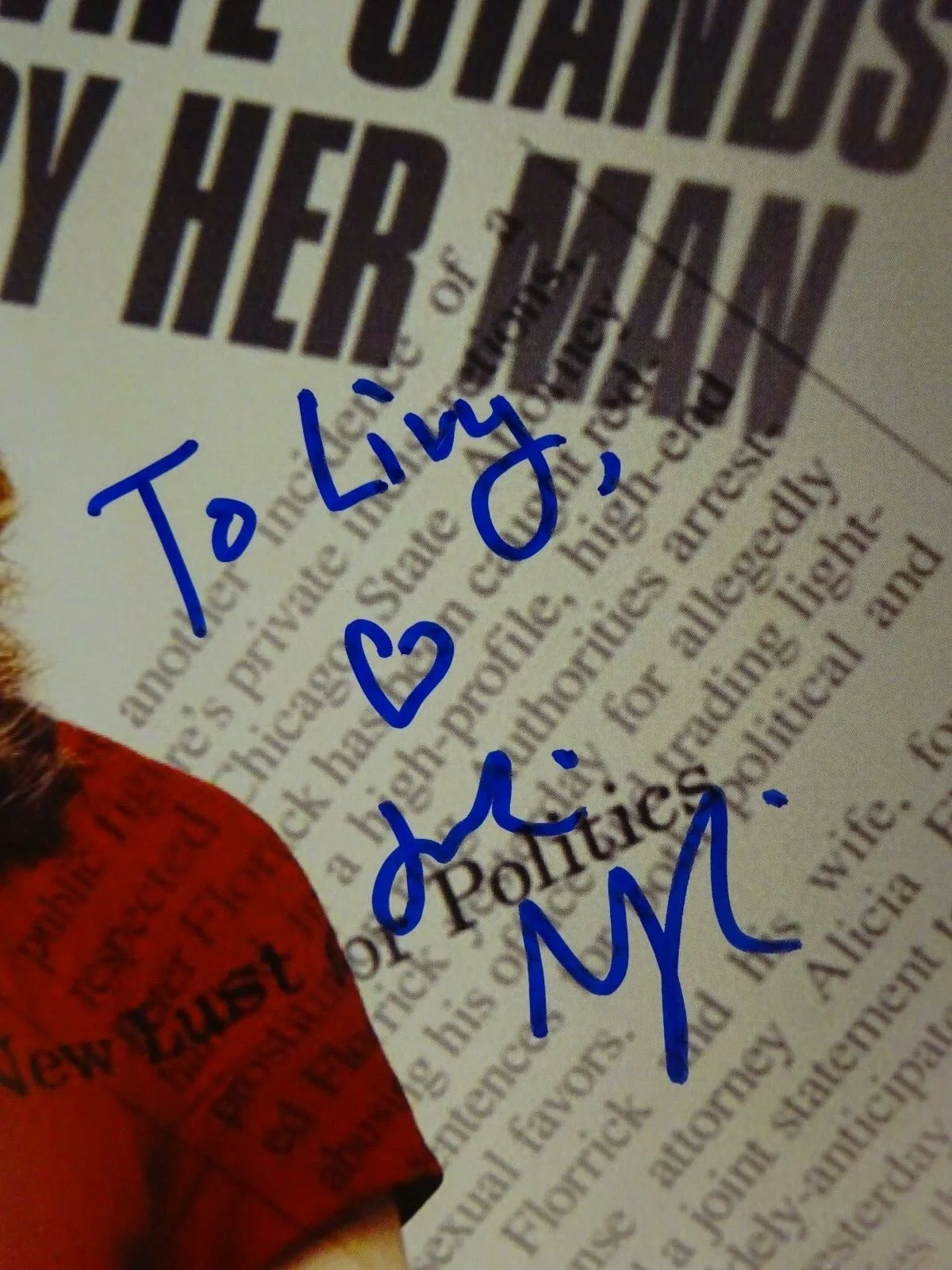 Julianna Margulies — Signed JULIANNA MARGULIES THE GOOD WIFE 11x17 Photo BECKETT BAS COA Personalized, изображение 4