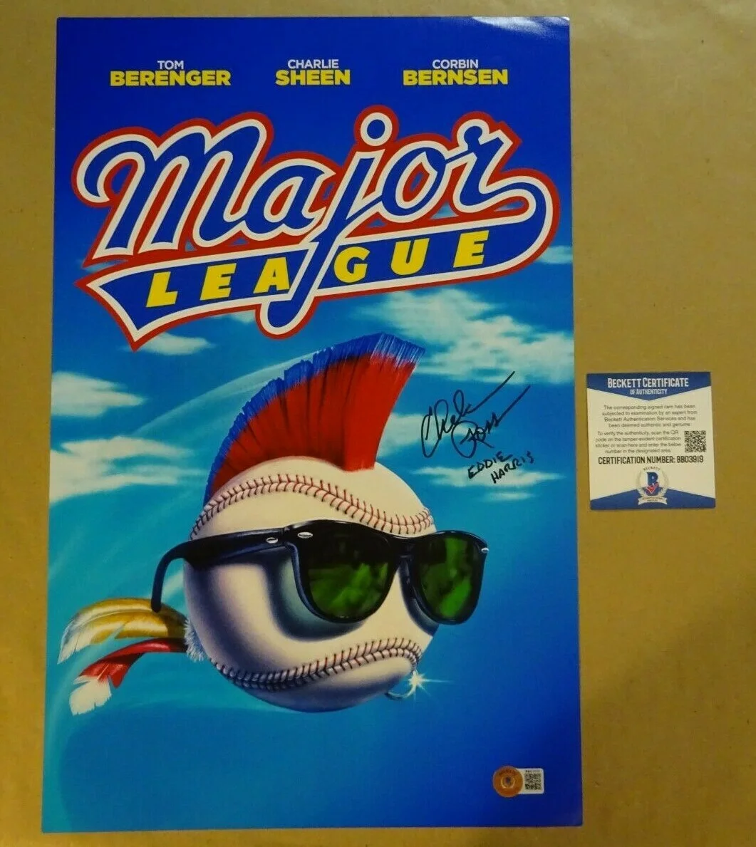 Chelcie Ross — Autographed CHELCIE ROSS Signed MAJOR LEAGUE Photo 11"x17" BECKETT BAS COA