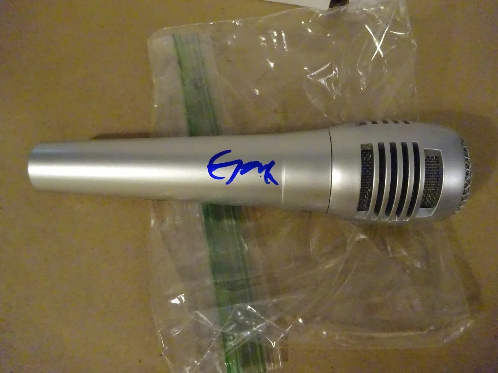 Signed GZA Autographed Microphone American Rapper Wu Tang Clan BECKETT BAS COA, изображение 2
