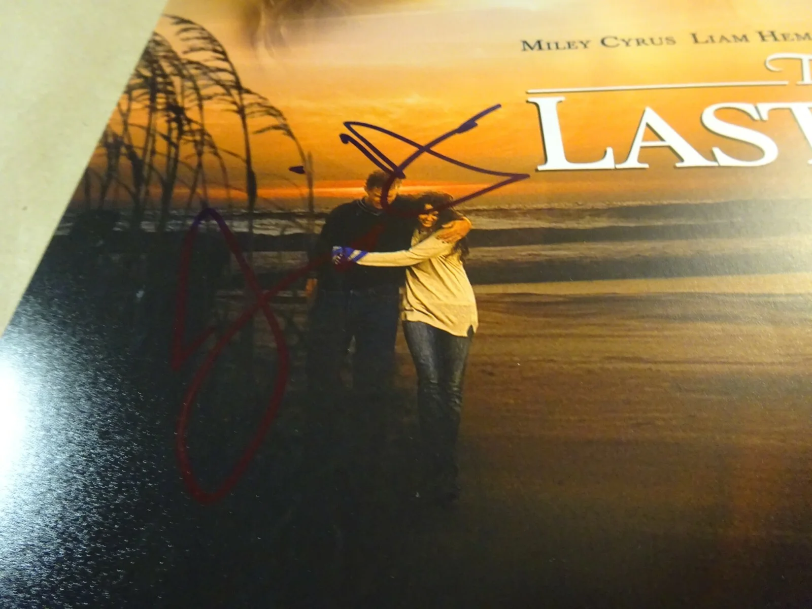 Liam Hemsworth — Signed LIAM HEMSWORTH Autographed THE LAST SONG 12"x18" Photo JSA COA, изображение 5