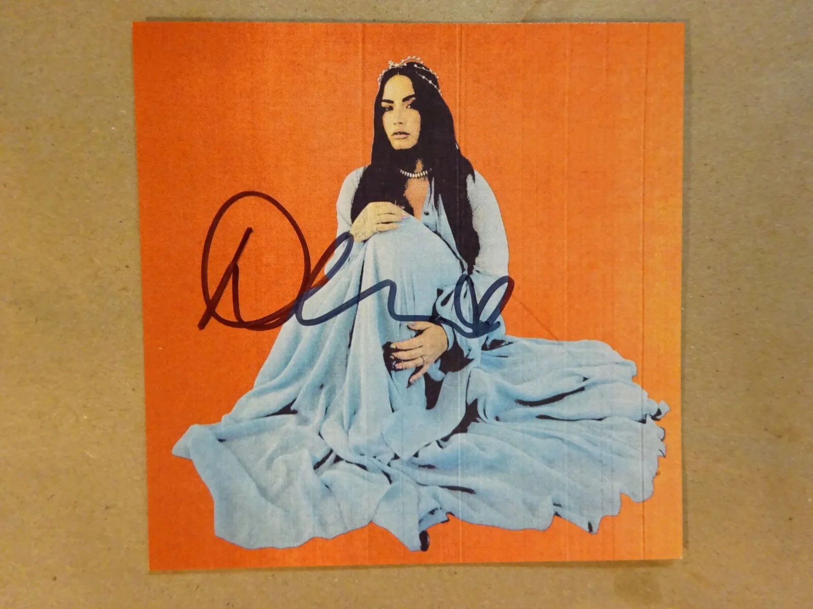 Autographed DEMI LOVATO Signed CD INSERT Dancing With The Devil BECKETT BAS COA, image 2