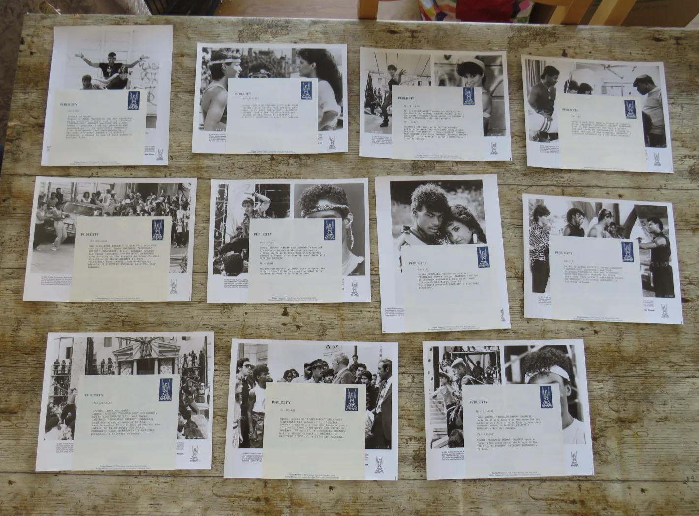 BREAKIN' 2 ELECTRIC BOOGALOO ORIGINAL 1984 CINEMA PRESS KIT 11 PHOTOS RARE 80's, изображение 4