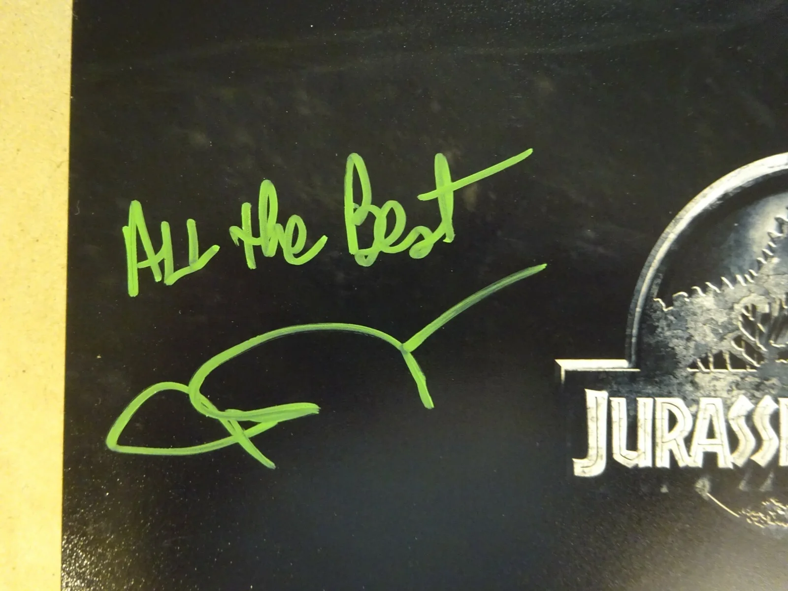 John Rosengrant — Autographed JOHN ROSENGRANT Signed JURASSIC WORLD Photo 11"x17" BECKETT BAS COA, изображение 4