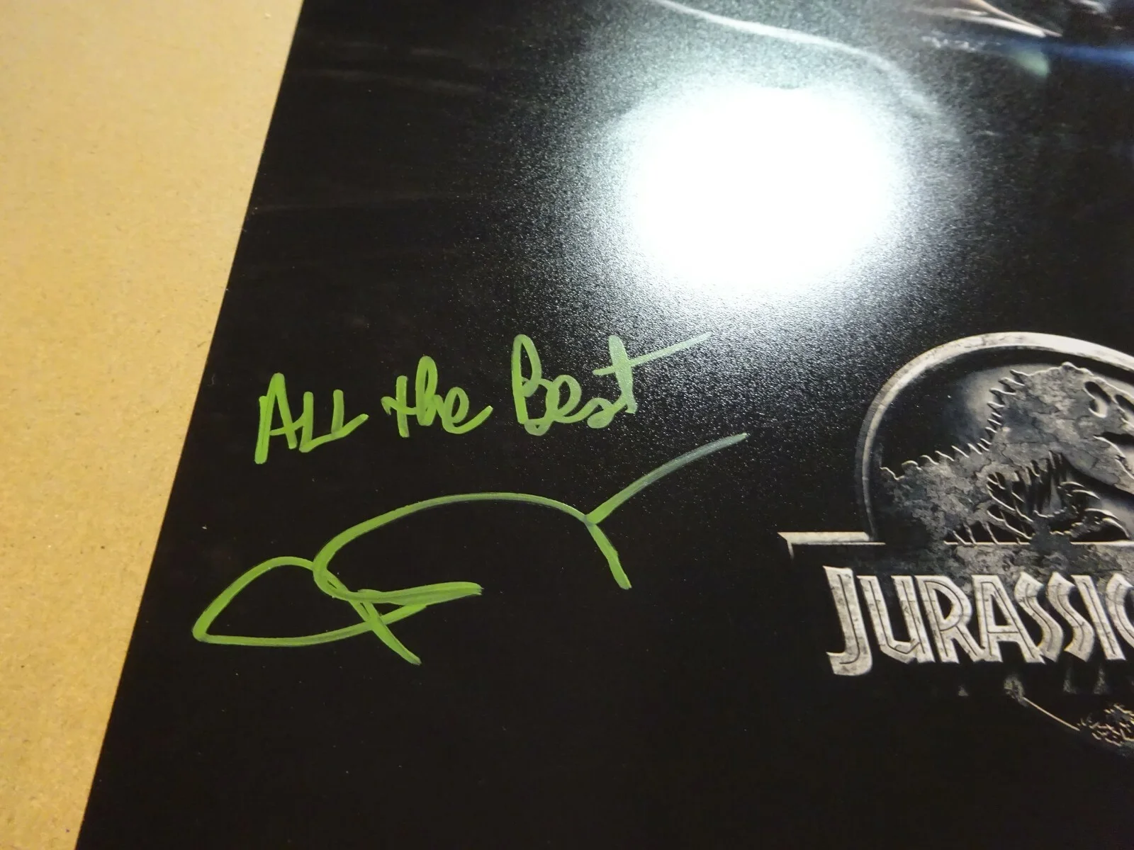 John Rosengrant — Autographed JOHN ROSENGRANT Signed JURASSIC WORLD Photo 11"x17" BECKETT BAS COA, изображение 5