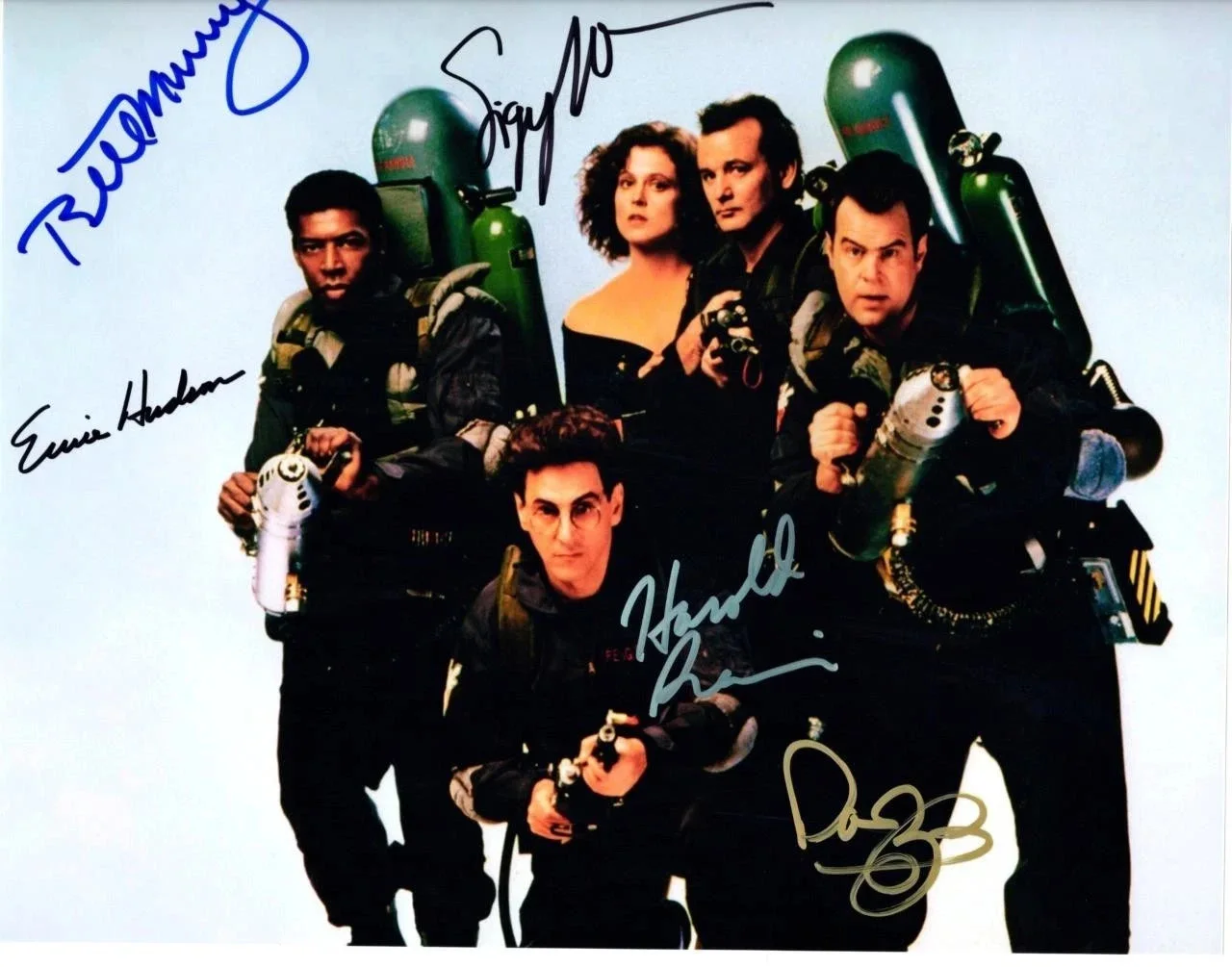 GHOSTBUSTERS CAST — GHOSTBUSTERS MOVIE CAST BILL 8.5X11 SIGNED PHOTO ALL AUTOGRAPHS POSTER REPRINT