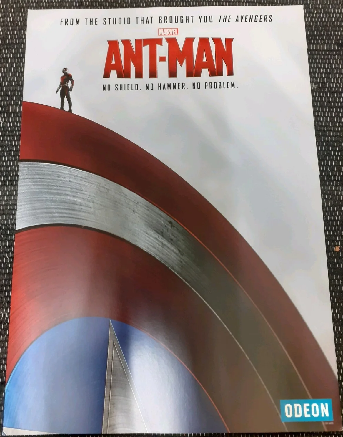 Ant-Man Original Odeon Posters x 20, Iron Man x10, Captain America x10, size A3, image 2