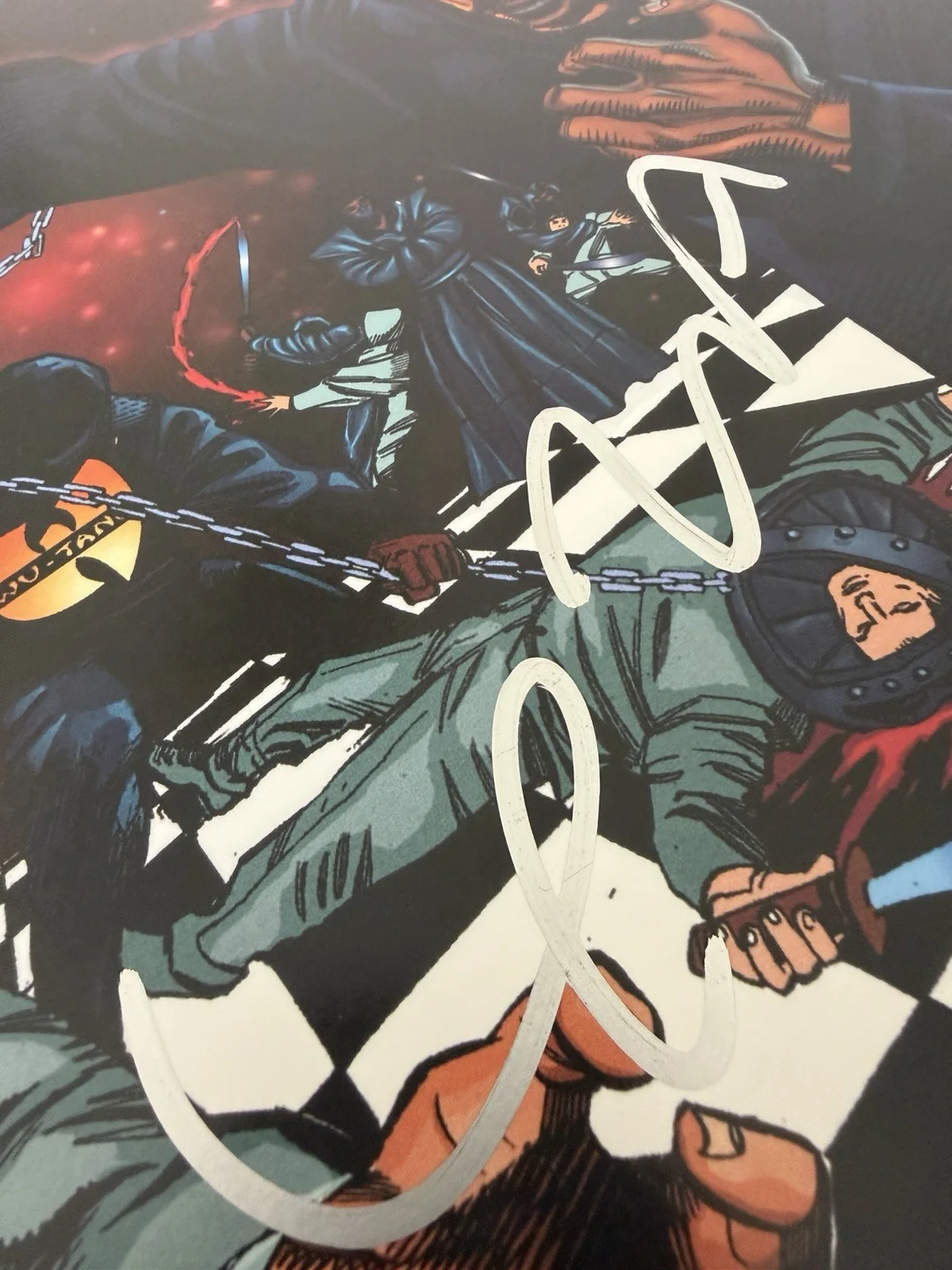 GZA SIGNED LIQUID SWORDS VINYL RECORD ALBUM LP ‘GENIUS/GZA’ JSA COA, изображение 3