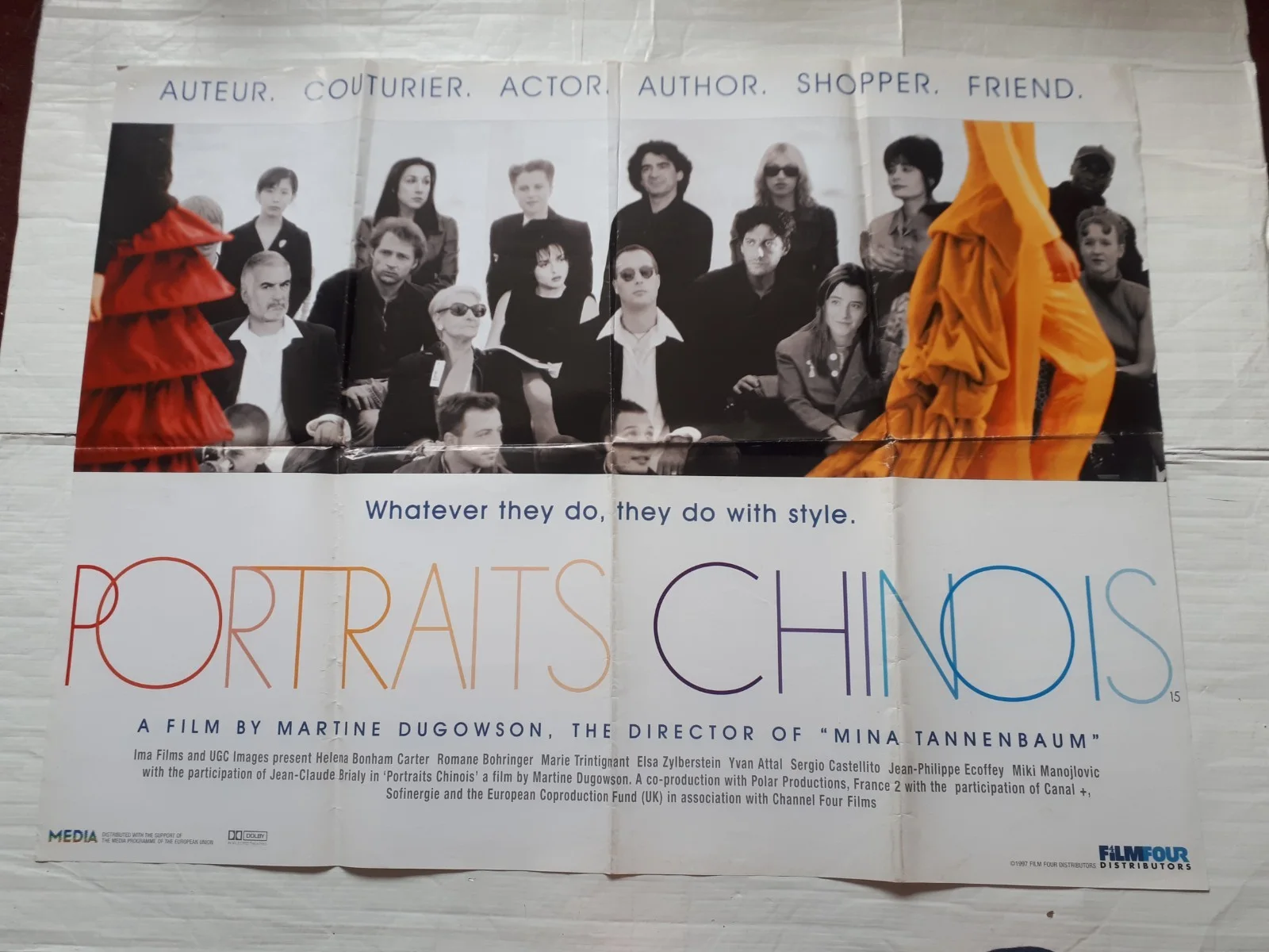 portraits chinois 1997 ORIGINAL Poster uk Quad 30x40", image 2