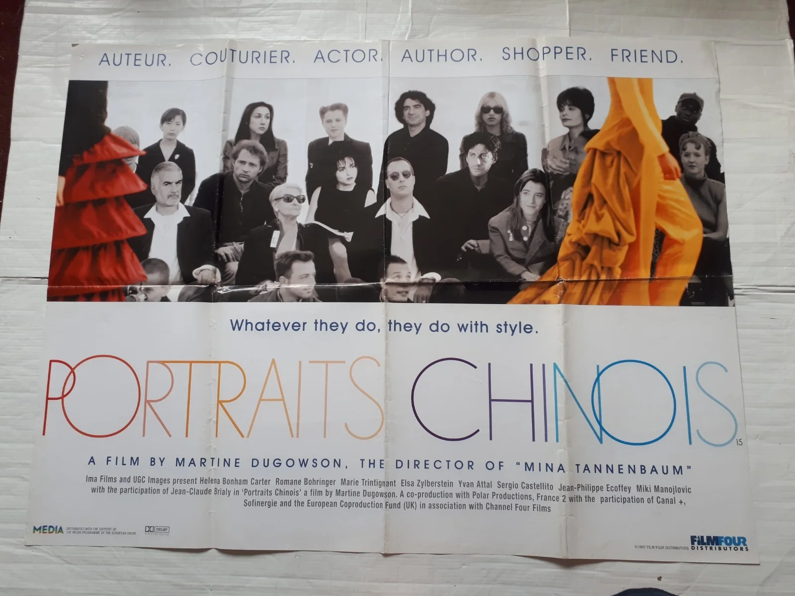 portraits chinois 1997 ORIGINAL Poster uk Quad 30x40", image 3
