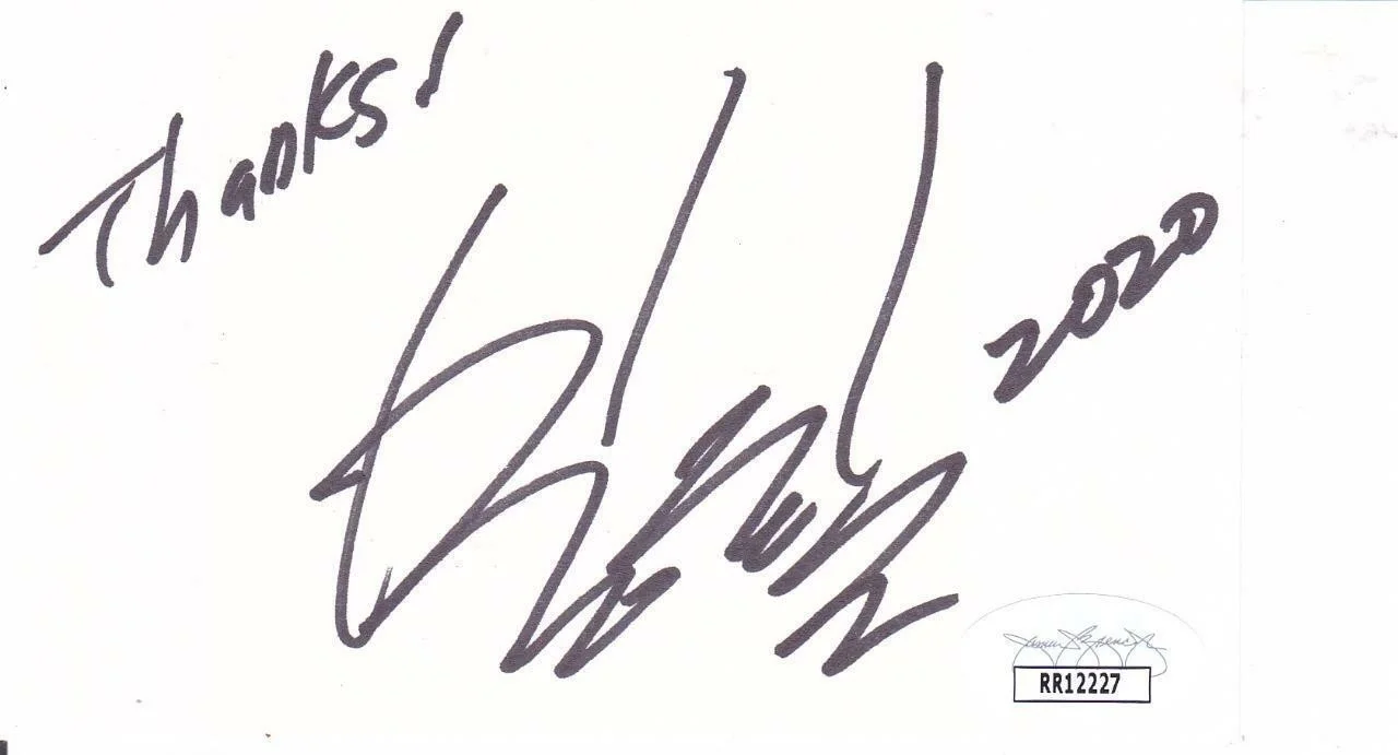 Bong Joon-ho Signed 3x5 Index Card Autograph Parasite Director JSA + 8x10 Photo, изображение 2