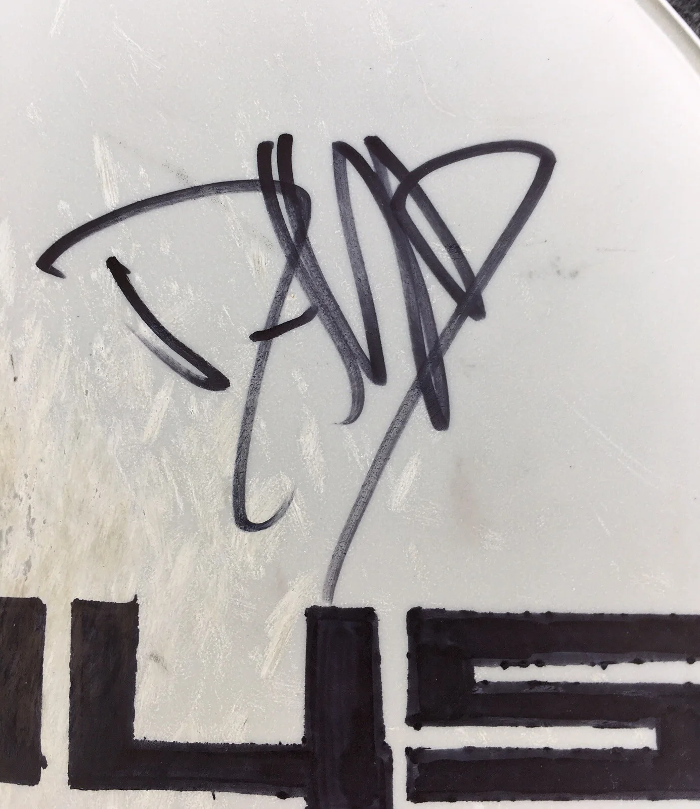 2007 Janus Signed By All Drum Head David Scotney Lojeski Salazar Tyranski, изображение 5