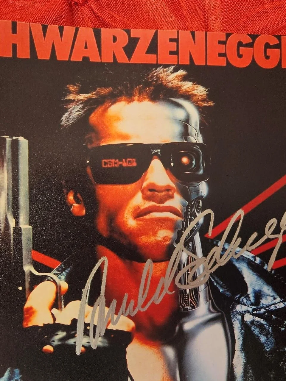 ARNOLD SCHWARTZENEGGER — ARNOLD SCHWARZENEGGER HAND SIGNED AUTOGRAPHED 8X10 TERMINATOR MOVIE PHOTO W/ COA, изображение 2