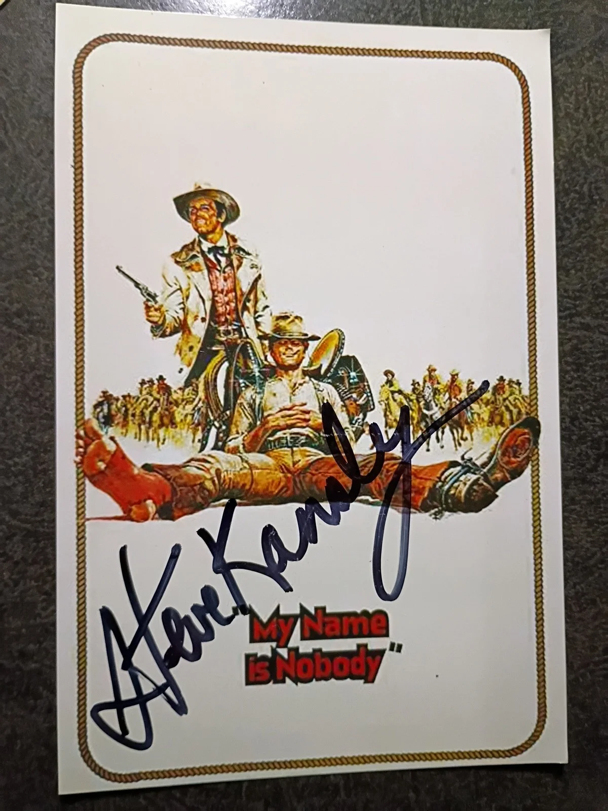 STEVE KANALY As RAY KREBBS — CLARKE PETERS & STEVE KANALY 2 Hand Signed Autograph 4X6 Photo s -2 ACTORS, изображение 4