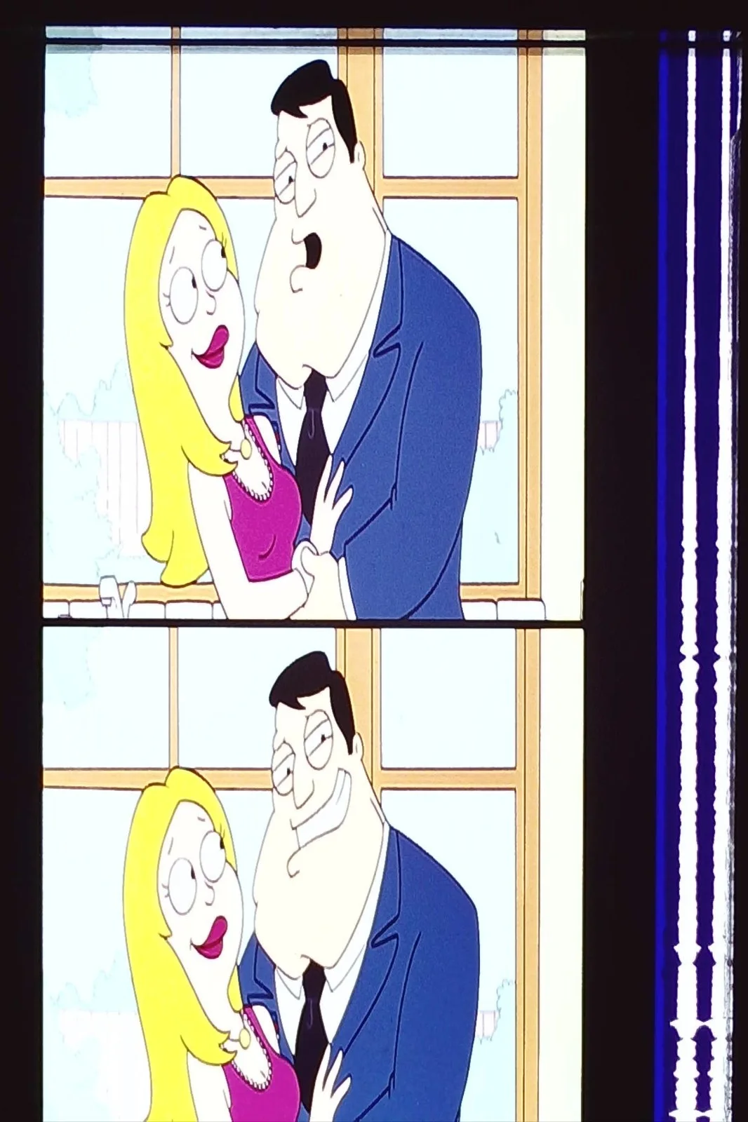 American Dad Film Cells Strips - 5 Strips of 5 Cells FREE P&P, изображение 2