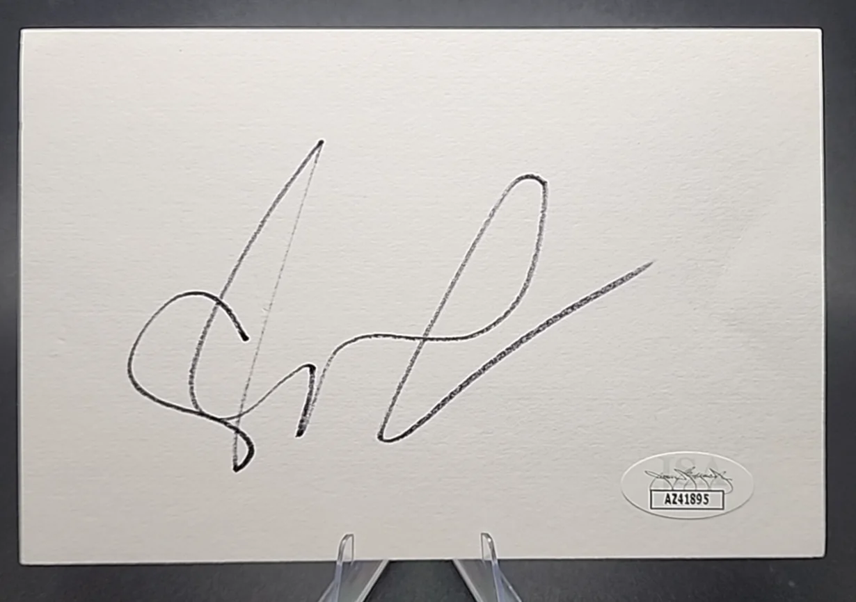 Eva Longoria — Eva Longoria Signed Autograph Postcard - Desperate Housewives JSA COA Authentic, image 2