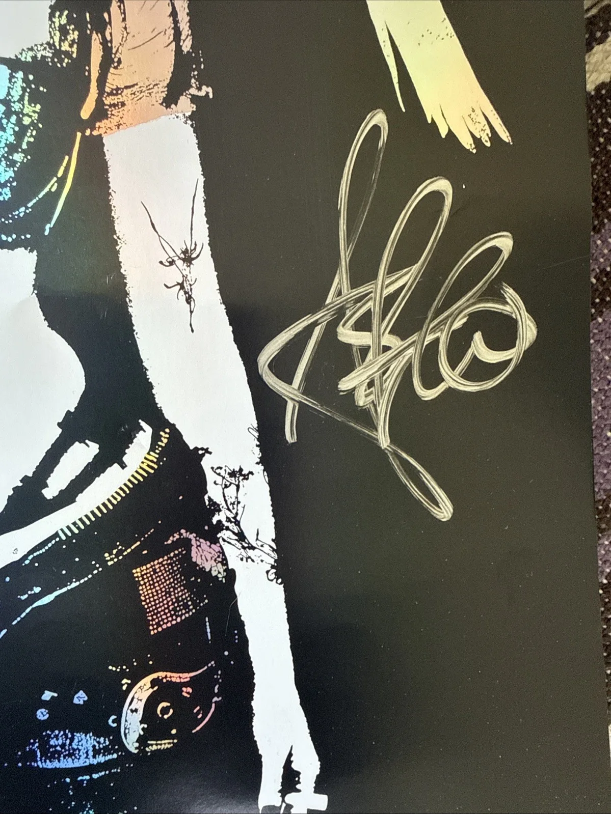 Ashnikko Foil Signed Autographed MTG From VIP Promo 11 X 9, image 3