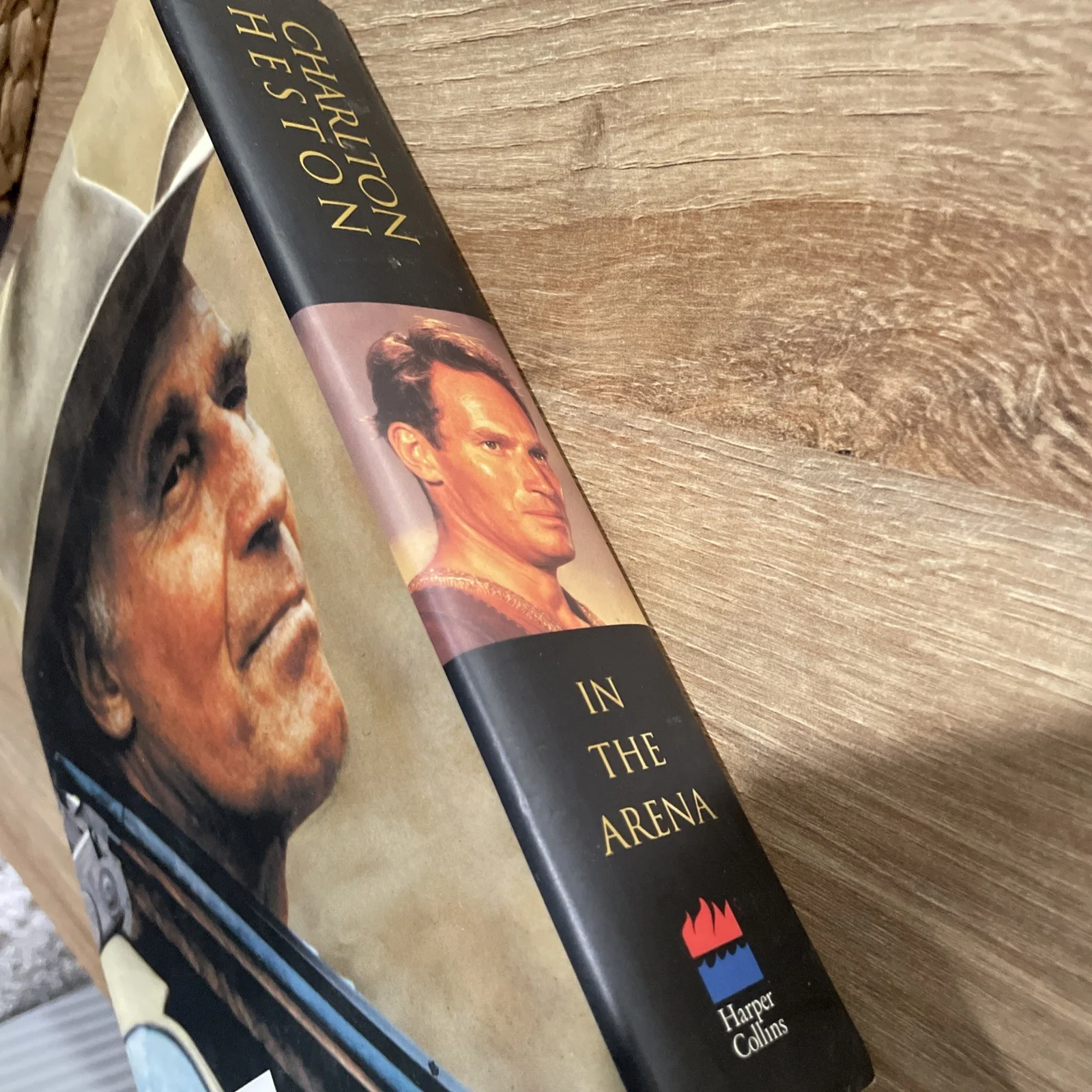 CHARLTON HESTON - In The Arena ***Signed Hardback***, image 3