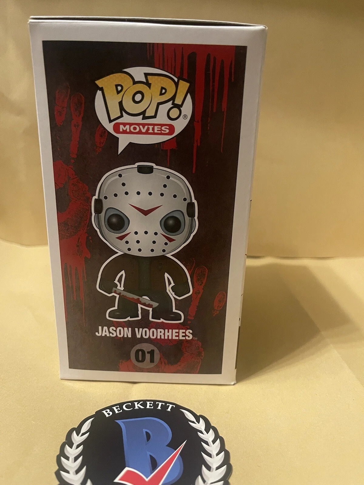 ARI LEHMAN — Ari Lehman Autographed Funko Pop 01 Jason Voorhees￼ First F’N Jason Beckett COA, изображение 4